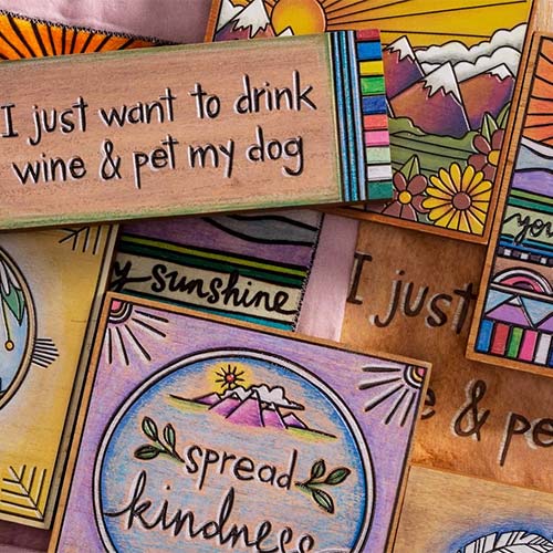 Every Day Wood Burning Collection by Lauren - Primitives by Kathy