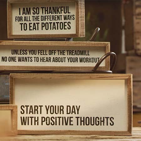 Inset Box Sign Collection - Primitives by Kathy