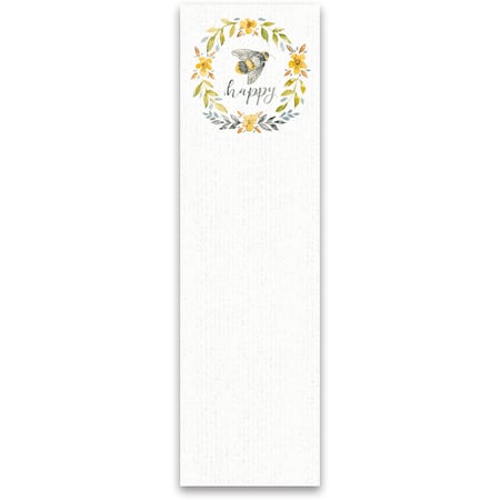 Happy List Pad - Paper, Magnet