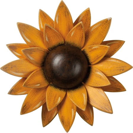 Sunflower Wall Decor - Wood