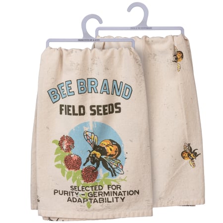 Bee Brand Field Seeds Kitchen Towel - Cotton