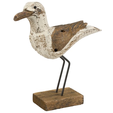 Seagull Sitter - Wood, Metal
