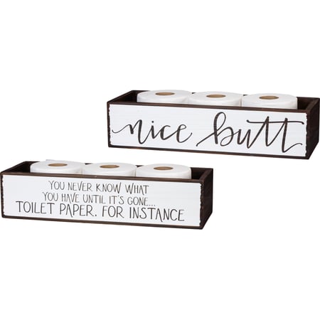 Nice Butt Bin - Wood