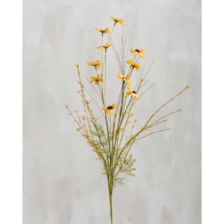 Mix Gold Floral Pick - Plastic, Wire, Fabric