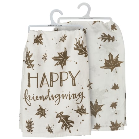 Happy Friendsgiving Kitchen Towel - Cotton