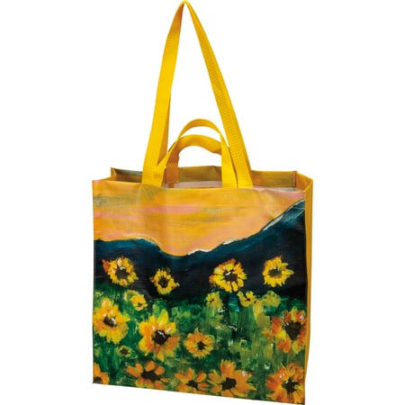Beautiful Moments Market Tote - Post-Consumer Material, Nylon
