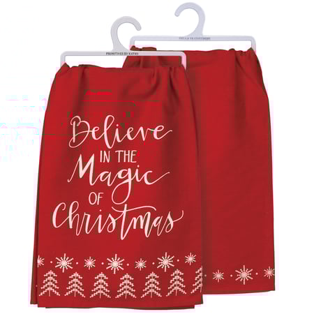 In The Magic Of Christmas Kitchen Towel - Cotton