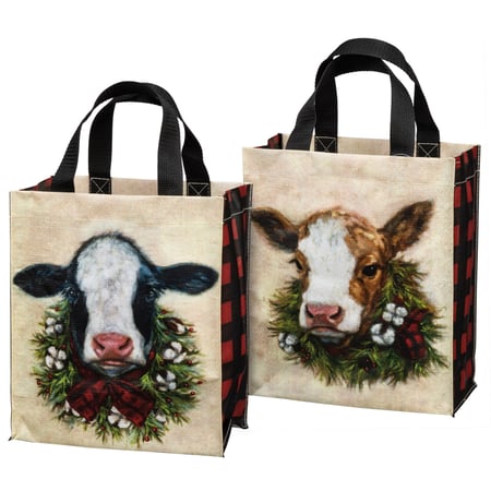 Merry Calf Daily Tote - Post-Consumer Material, Nylon