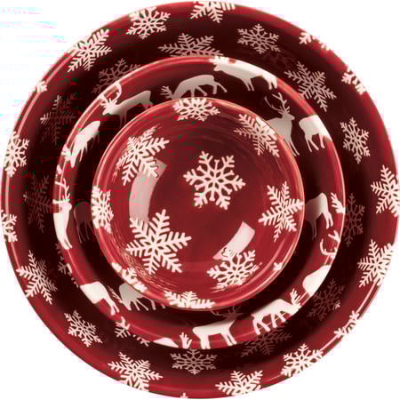 Christmas Bowl Set - Stoneware