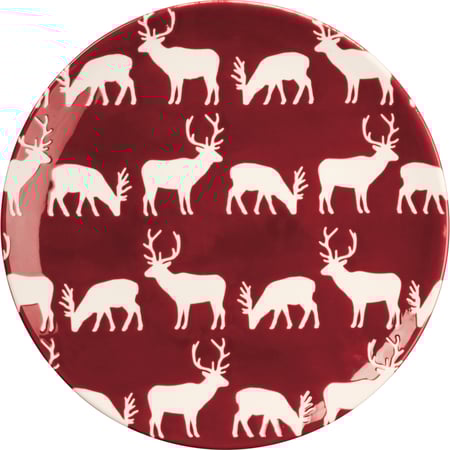 Deer Salad Plate - Stoneware