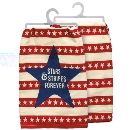 Stars & Stripes Forever Kitchen Towel - Cotton