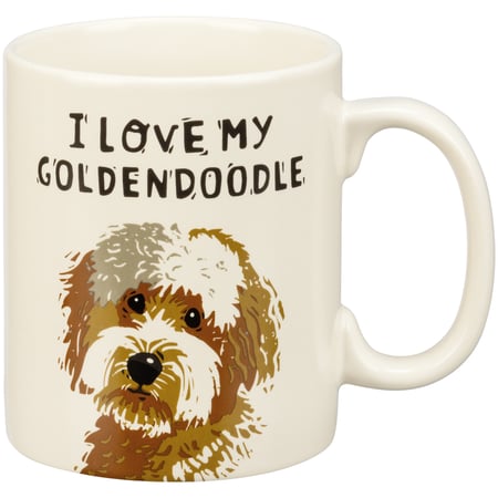 Goldendoodle Mug - Stoneware