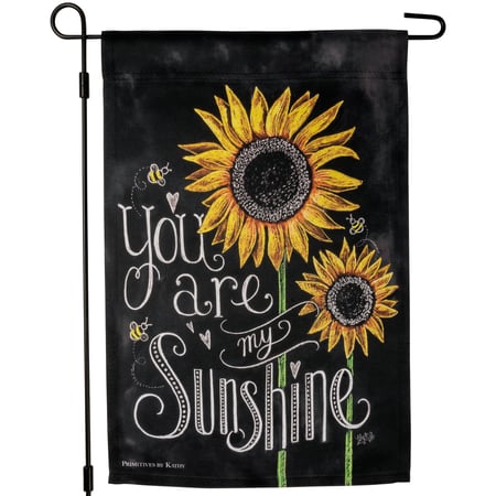 You Are My Sunshine Garden Flag - Polyester