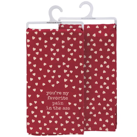 You're My Favorite Pain Kitchen Towel - Cotton, Linen