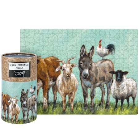 Farm Family Puzzle - Paper