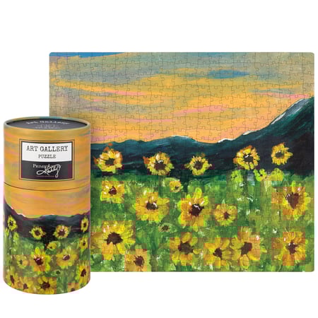 Sunflower Field Puzzle - Paper