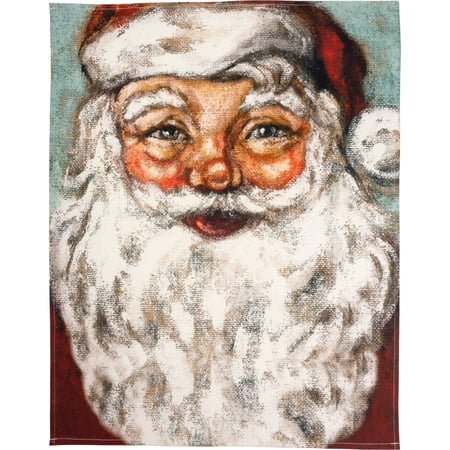 Santa Kitchen Towel - Cotton