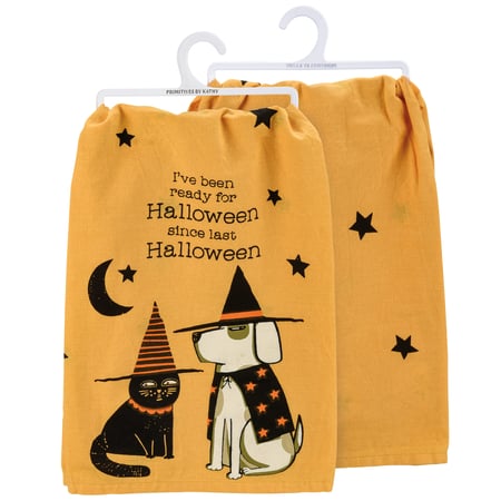 Ready For Halloween Kitchen Towel - Cotton