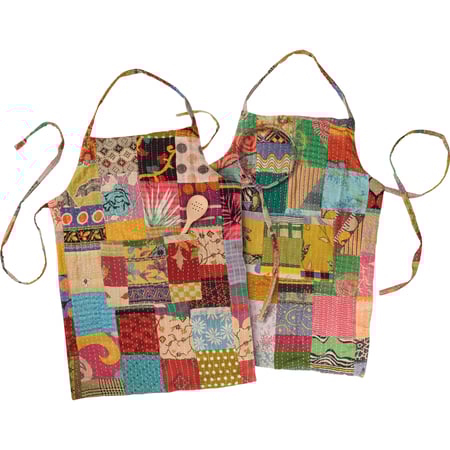 Kantha Apron - Cotton