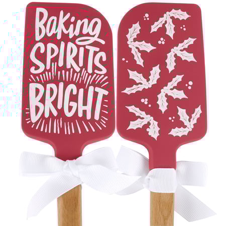 Baking Spirits Bright Spatula - Silicone, Wood