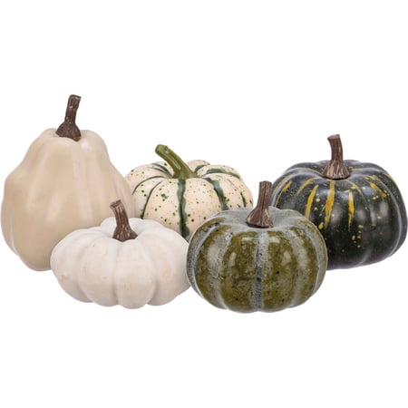 Green Mix Pumpkin Set - Plastic