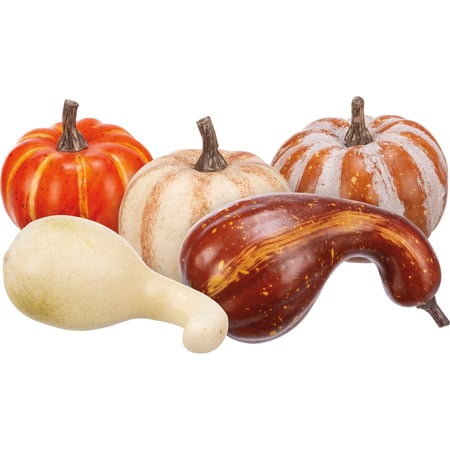 Fall Mix Pumpkin Set - Plastic