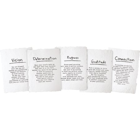 Vision Word Print Set - Paper