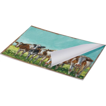Cows Paper Placemat Pad - Paper