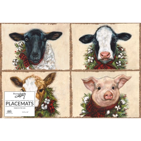 Merry Farm Paper Placemat Pad - Paper