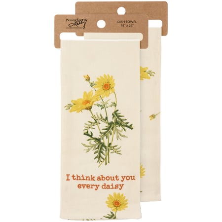 Every Daisy Kitchen Towel - Cotton, Linen