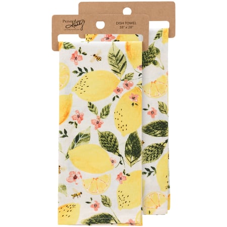 Lemon Kitchen Towel - Cotton