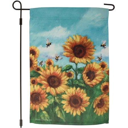 Sunflowers Garden Flag - Polyester