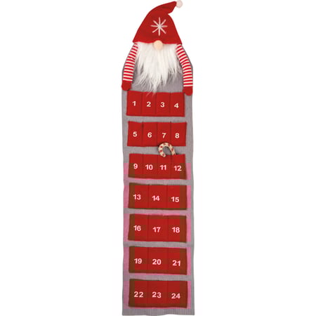 Santa Gnome Countdown - Felt
