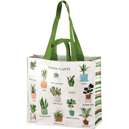 Plant Guide Market Tote - Post-Consumer Material, Nylon
