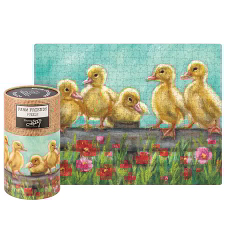 Ducklings Puzzle - Paper