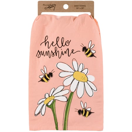 Hello Sunshine Kitchen Towel - Cotton