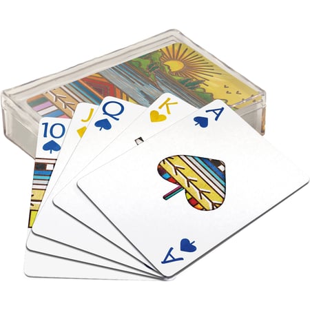 Lake Playing Cards - Paper, Acrylic