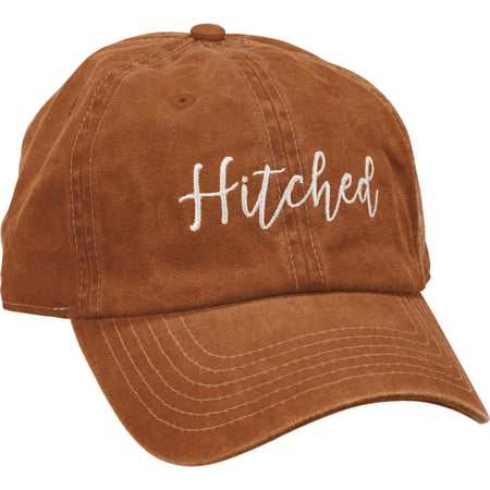 Hitched Baseball Cap - Cotton, Metal