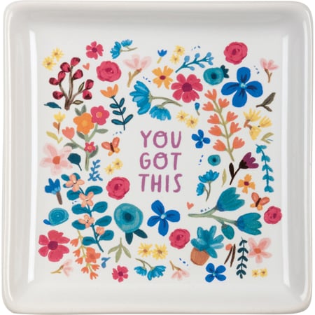 You Got This Vanity Tray - Stoneware