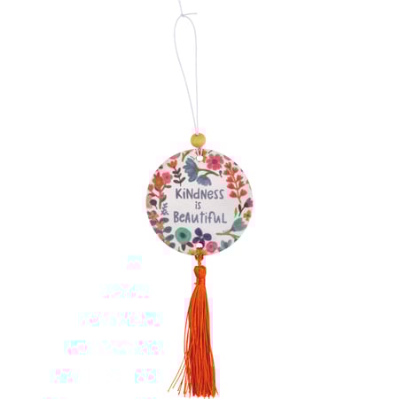 Kindness Is Beautiful Air Freshener - Paper, String, Wood