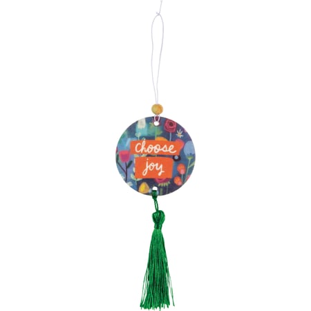 Choose Joy Air Freshener - Paper, String, Wood