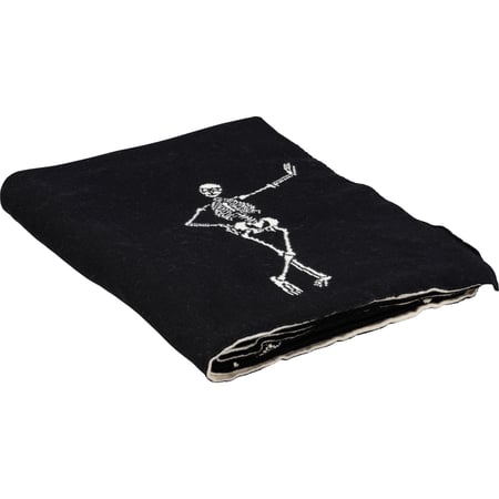 Skeletons Throw Blanket - Cotton
