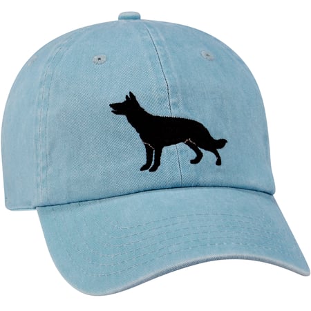 Love My German Shepherd Baseball Cap - Cotton, Metal