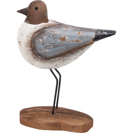 Sandpiper Large Sitter - Wood, Metal