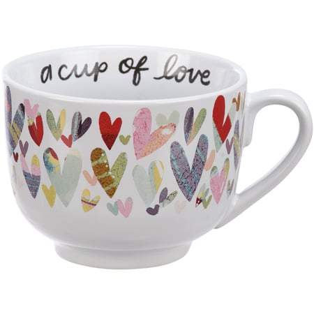 A Cup Of Love Mug - Stoneware