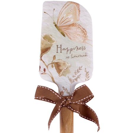 Happiness Is Homemade Spatula - Silicone, Wood