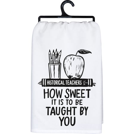 To Be Taught By You Kitchen Towel - Cotton