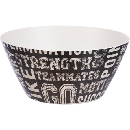 Sports Serving Bowl - Bamboo Fiber, Melamine