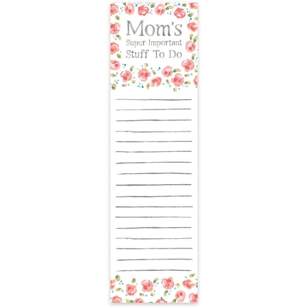 Mom's Stuff To Do List Pad - Paper, Magnet