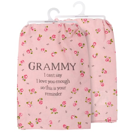 Grammy I Love You Kitchen Towel - Cotton